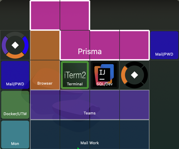 Layout view with image and notes